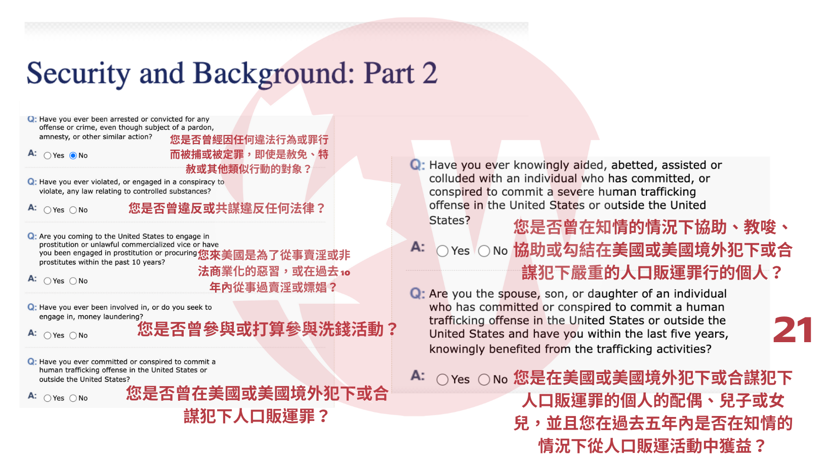 申請美國 Visa 2｜Step by Step 填 DS160 (圖21)