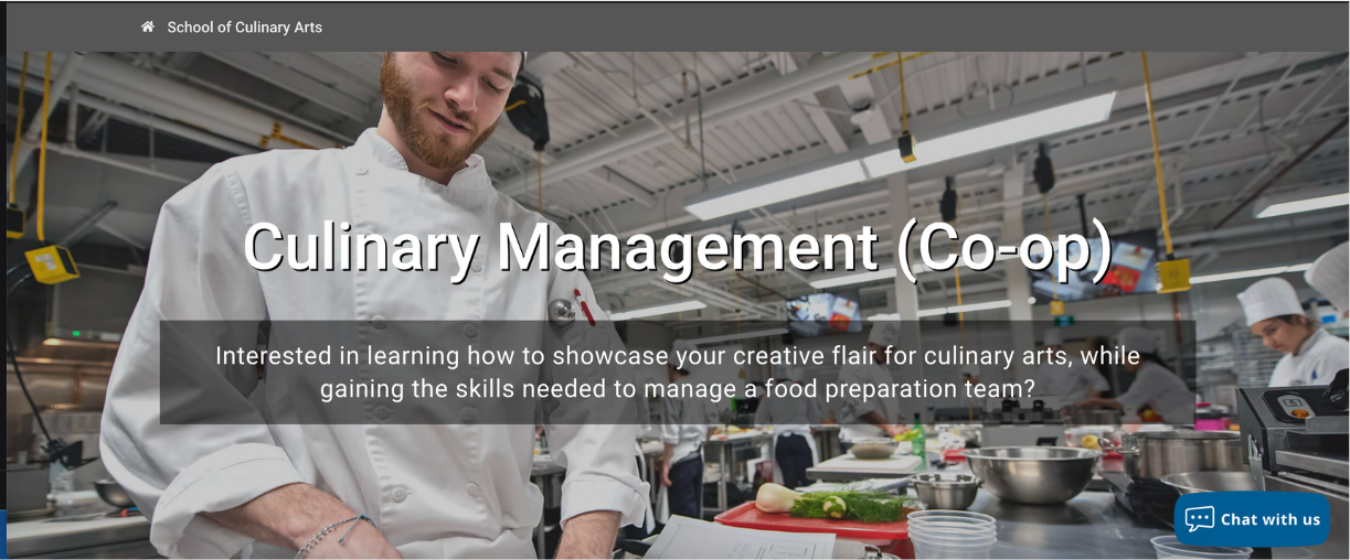 Niagara College | Culinary Management (Co-op)
