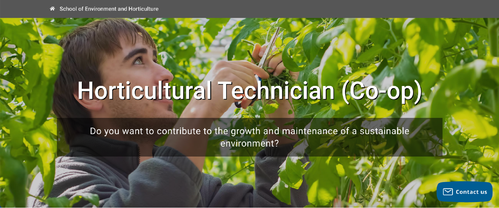 Niagara College | Horticultural Technician